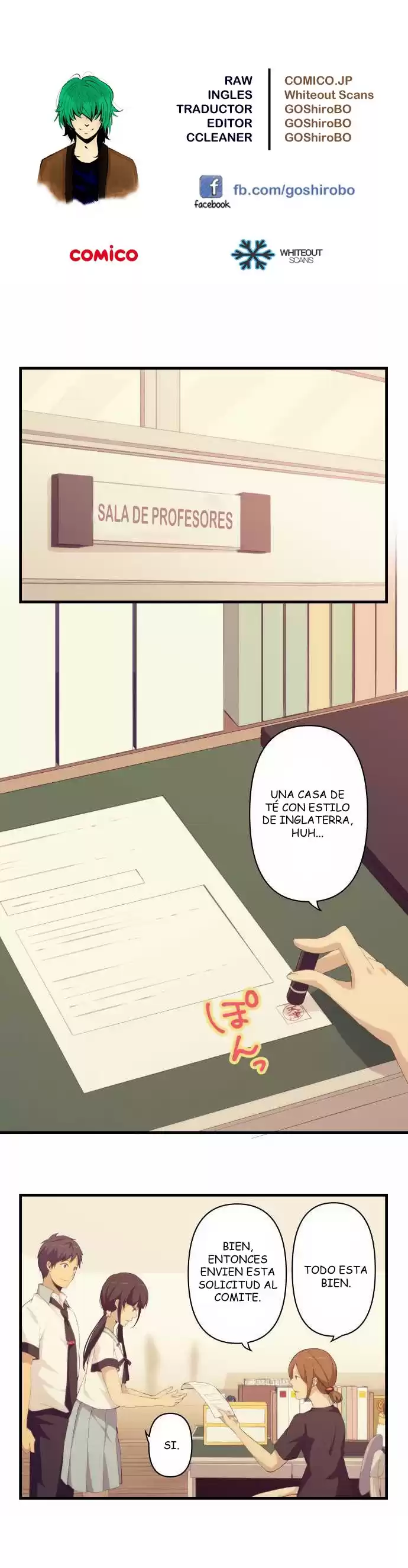 ReLIFE Capitulo 130: Un argumento justo pero.. página 1