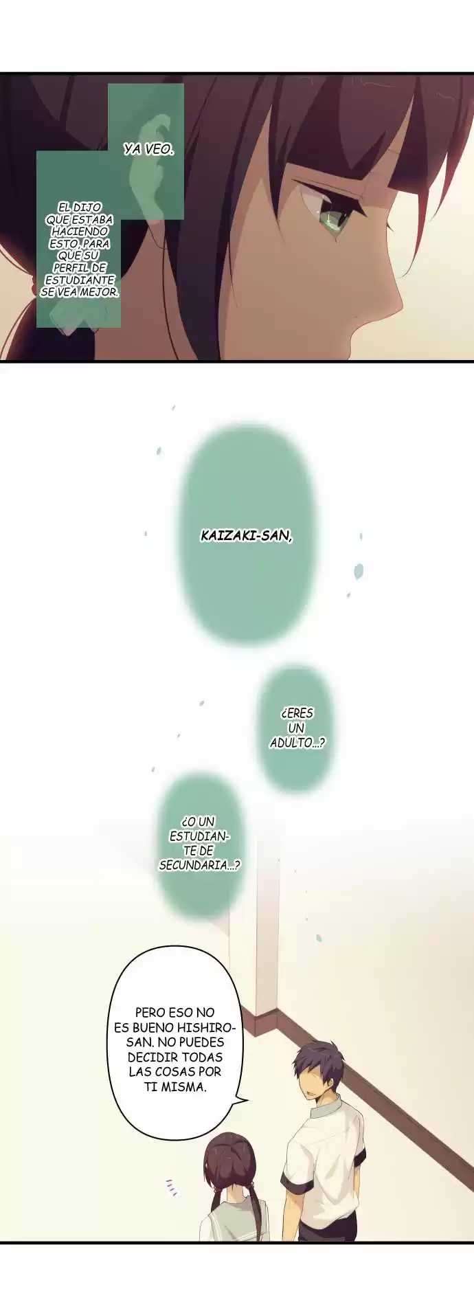 ReLIFE Capitulo 130: Un argumento justo pero.. página 9