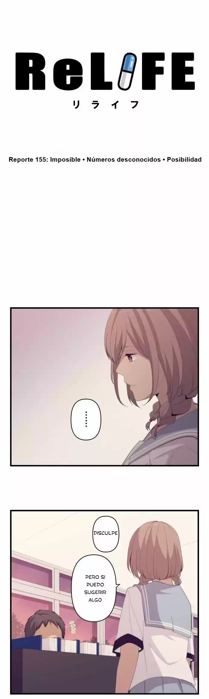 ReLIFE Capitulo 155: Imposibilidad • Desconocido • Posibilidad página 4