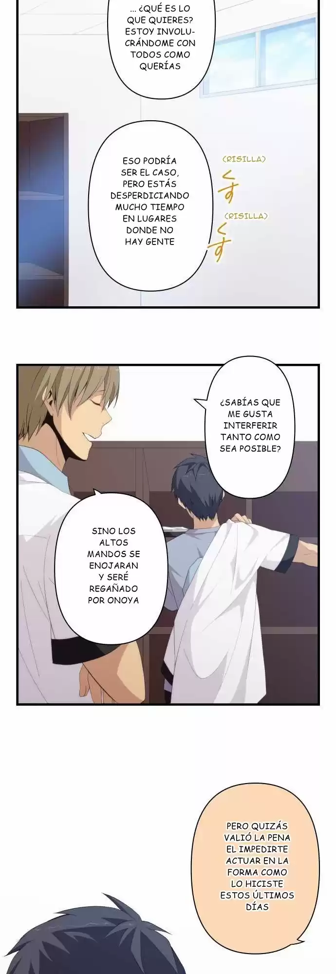 ReLIFE Capitulo 141: Costura Abierta página 18