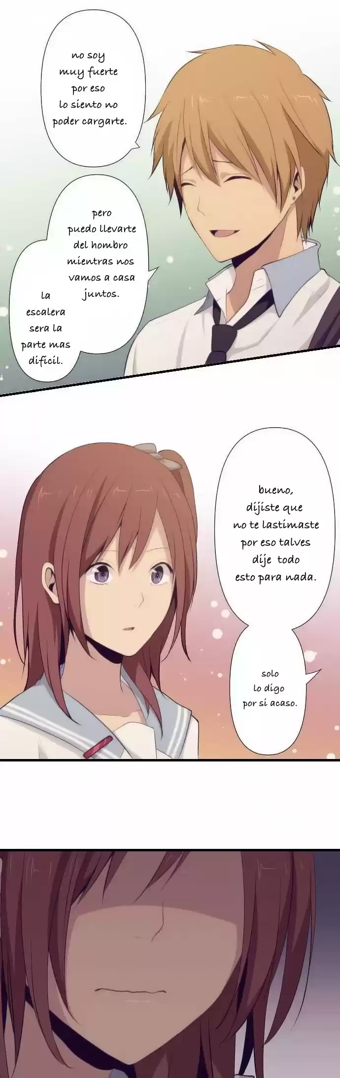 ReLIFE Capitulo 68: en verdad odio este tipo de chica página 16