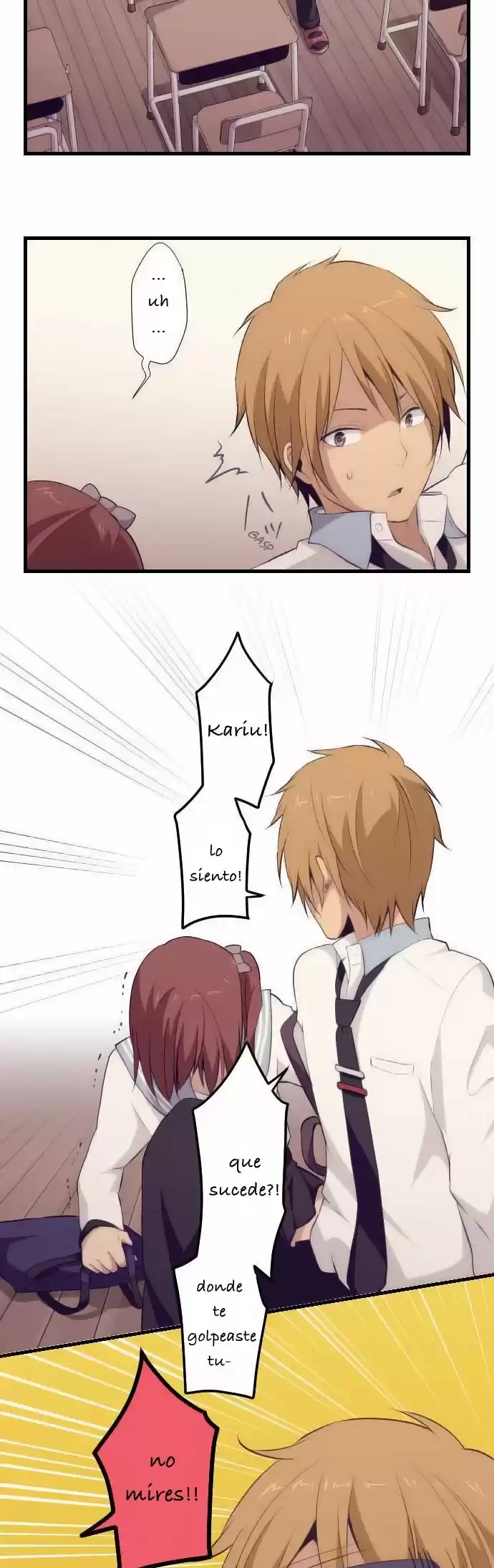 ReLIFE Capitulo 68: en verdad odio este tipo de chica página 6