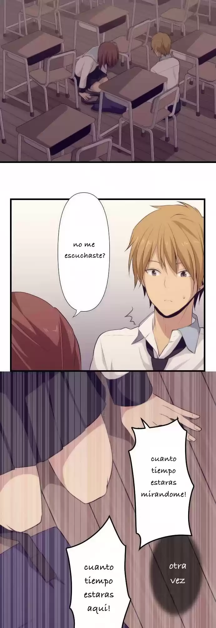 ReLIFE Capitulo 68: en verdad odio este tipo de chica página 9