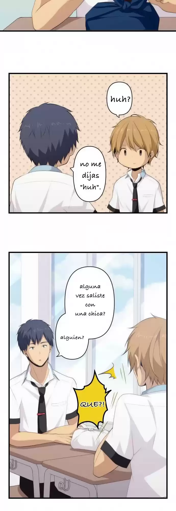 ReLIFE Capitulo 95: chicos de secundaria página 11