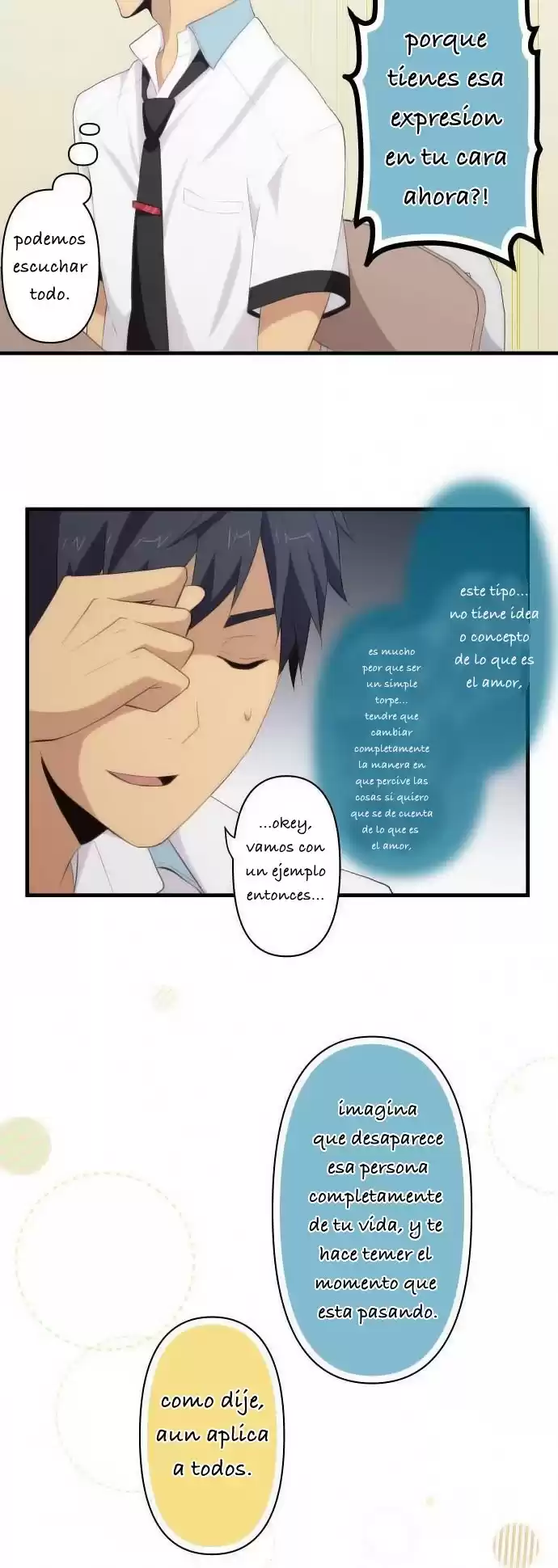 ReLIFE Capitulo 95: chicos de secundaria página 17