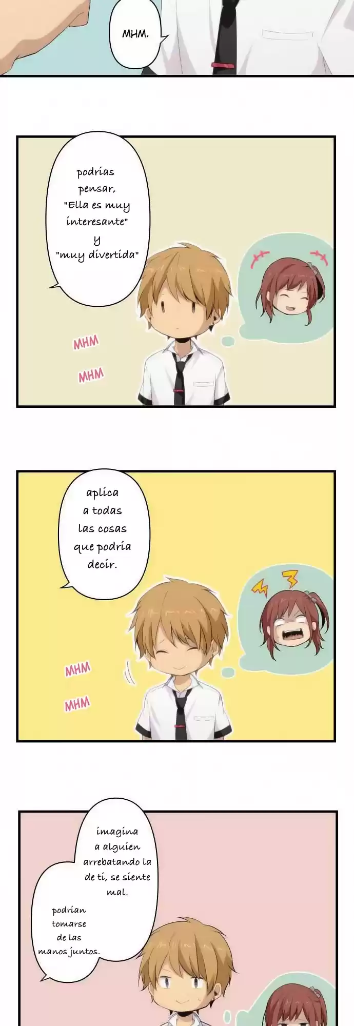 ReLIFE Capitulo 95: chicos de secundaria página 19