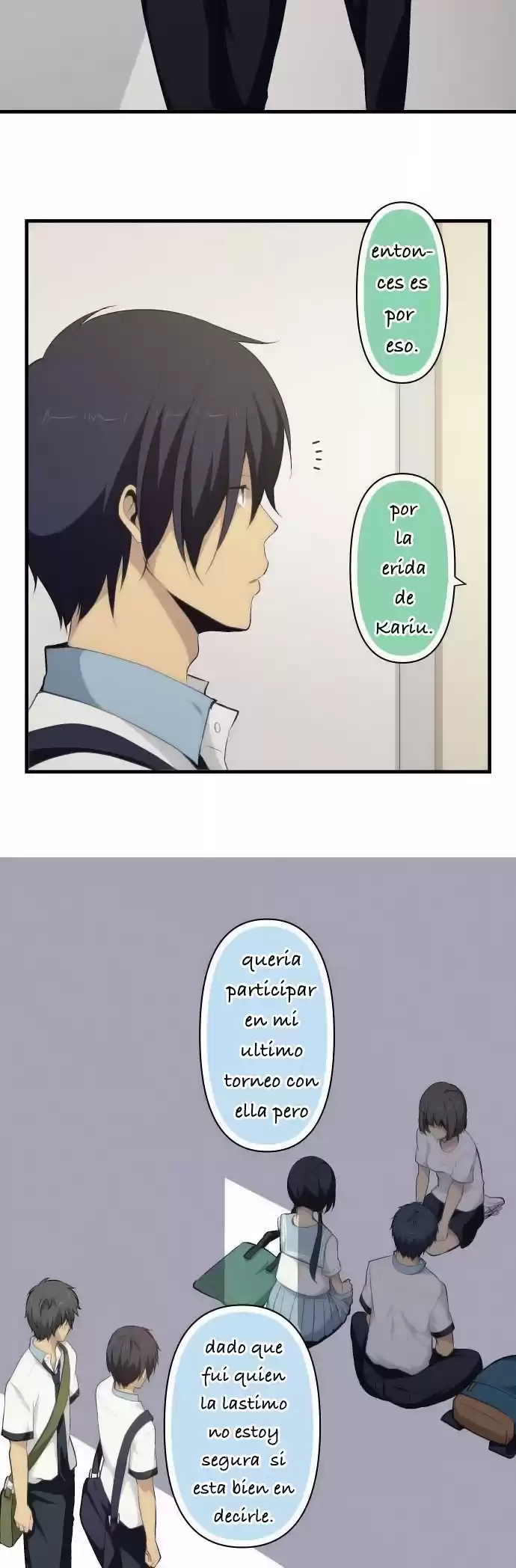 ReLIFE Capitulo 74: todos reunidos en un solo edificio página 11