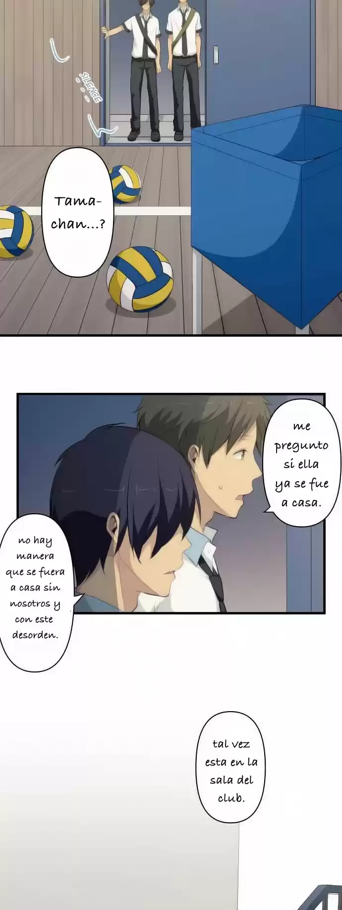 ReLIFE Capitulo 74: todos reunidos en un solo edificio página 9