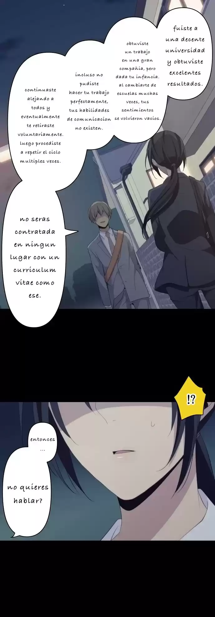 ReLIFE Capitulo 112: El año y medio de Yoake y Hishiro página 22