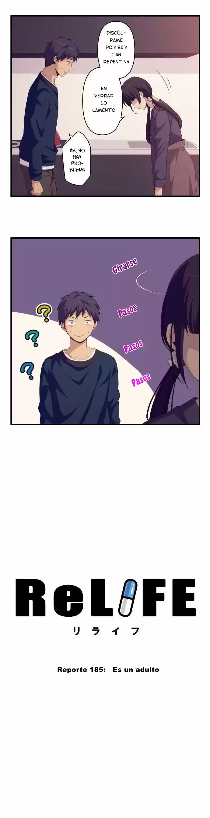 ReLIFE Capitulo 185 página 3