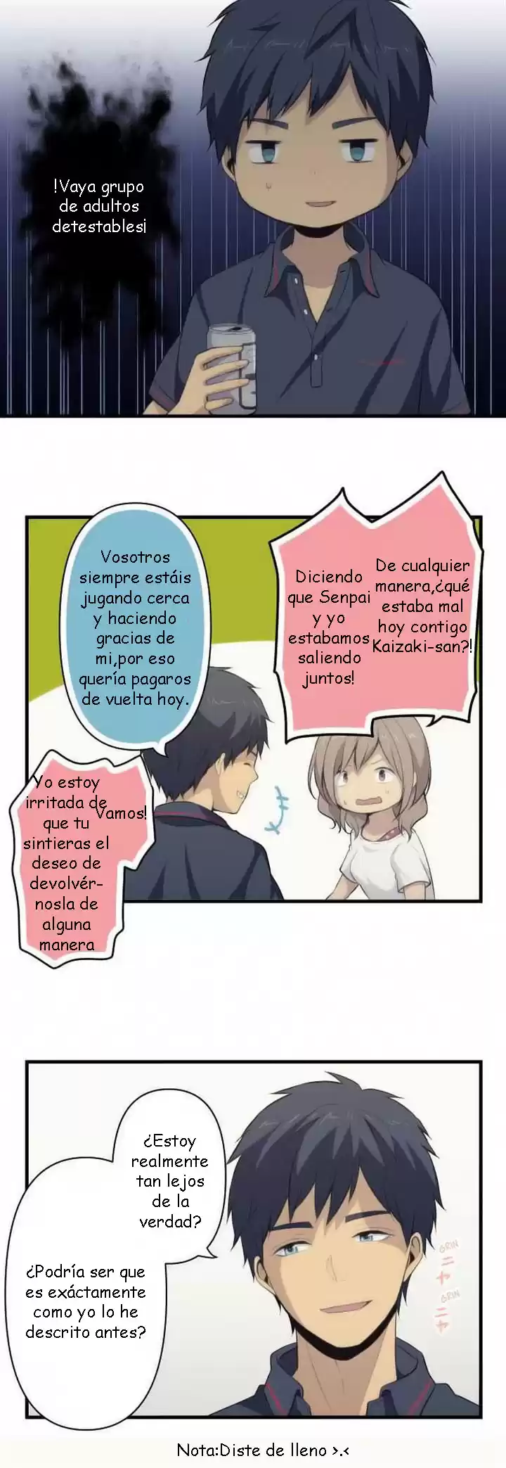 ReLIFE Capitulo 84: La Tranquilidad después del Gran Evento página 8