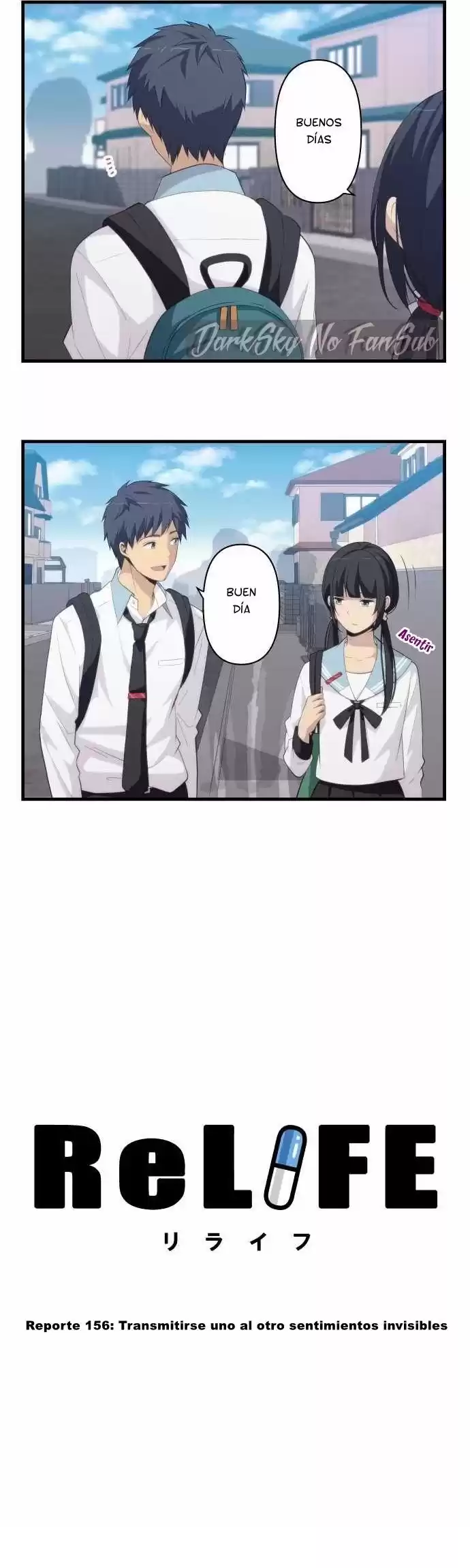 ReLIFE Capitulo 156: Transmitirse el uno al otro sentimientos invisibles página 3