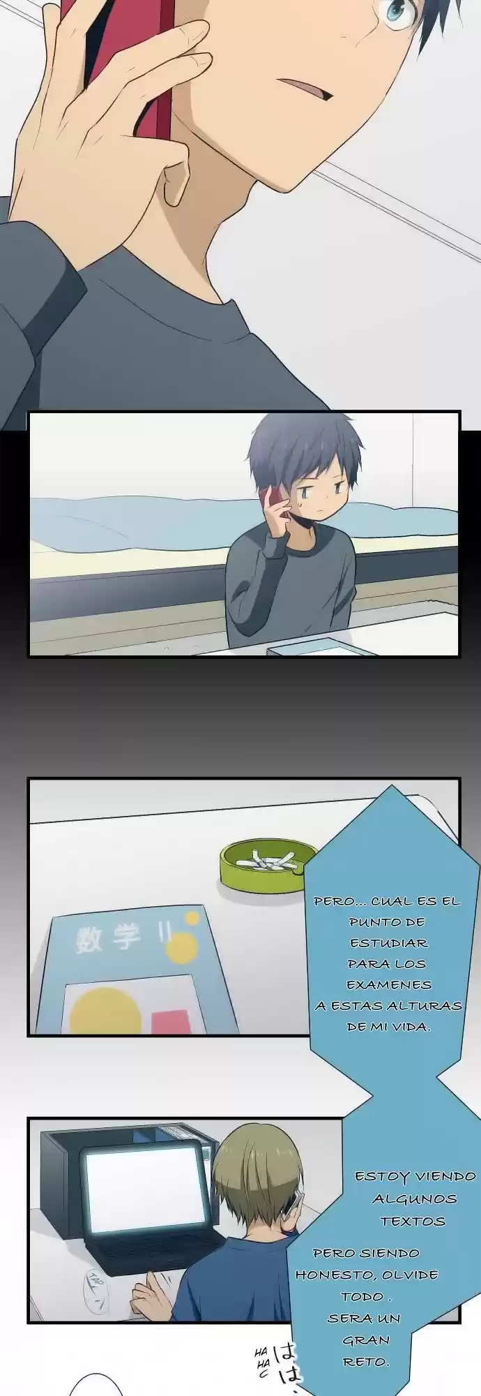 ReLIFE Capitulo 25: TRABAJO Y SENTIMIENTOS PERSONALES página 10