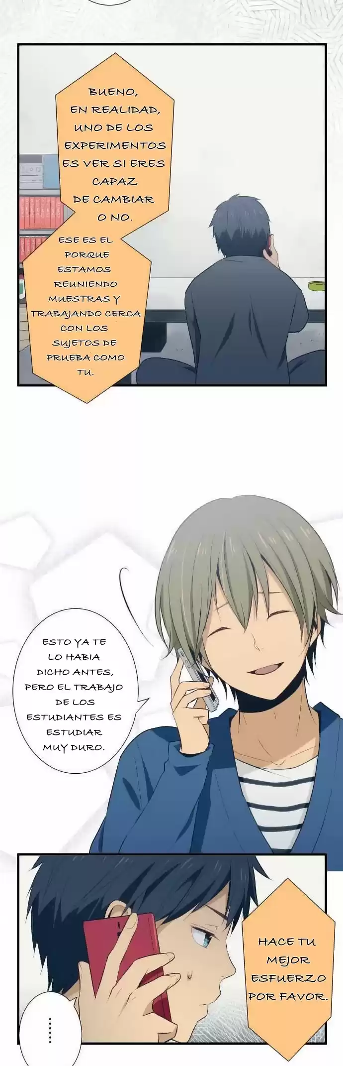 ReLIFE Capitulo 25: TRABAJO Y SENTIMIENTOS PERSONALES página 14