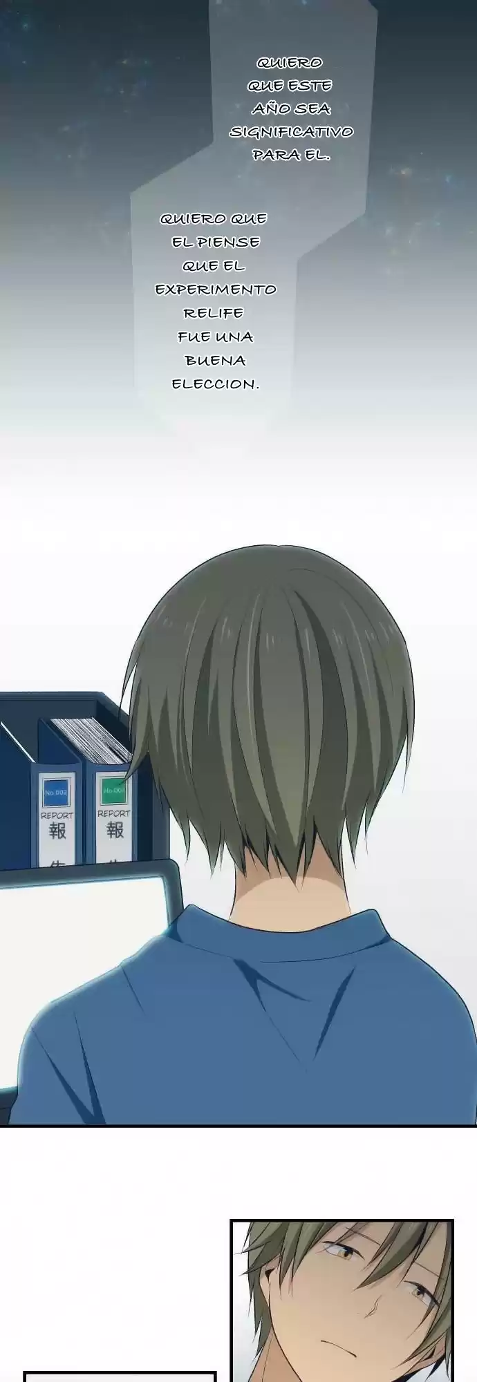 ReLIFE Capitulo 25: TRABAJO Y SENTIMIENTOS PERSONALES página 18