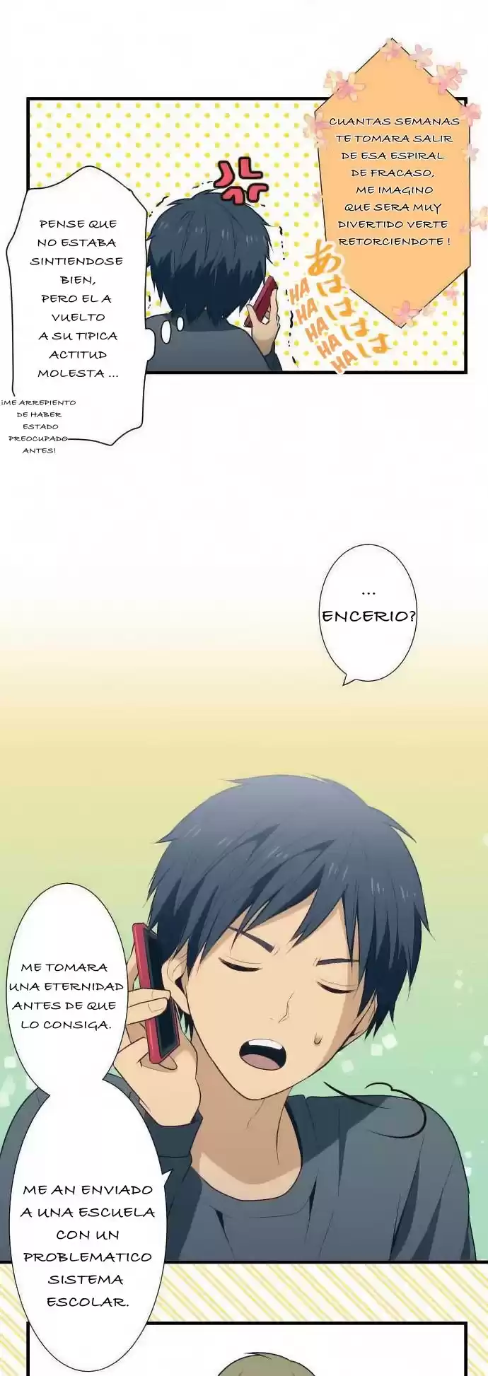 ReLIFE Capitulo 25: TRABAJO Y SENTIMIENTOS PERSONALES página 6