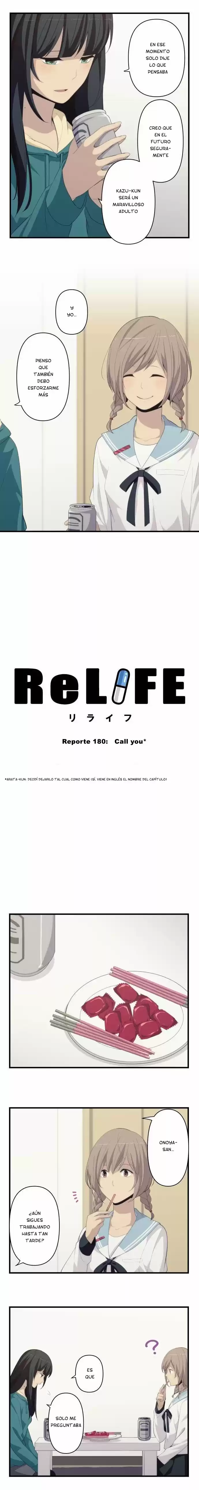 ReLIFE Capitulo 180 página 3