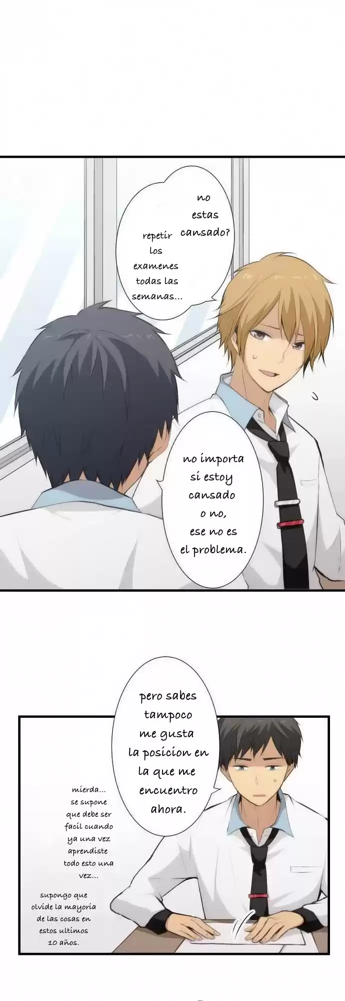 ReLIFE Capitulo 57: sala de maestros después de clases página 5