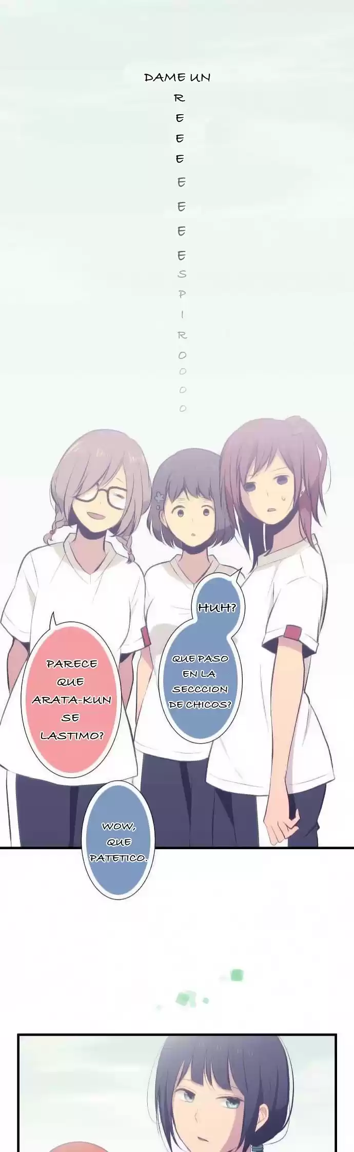 ReLIFE Capitulo 30: 3°AÑO 3 CLASE DE LA SECUNDARIA AOBA página 22