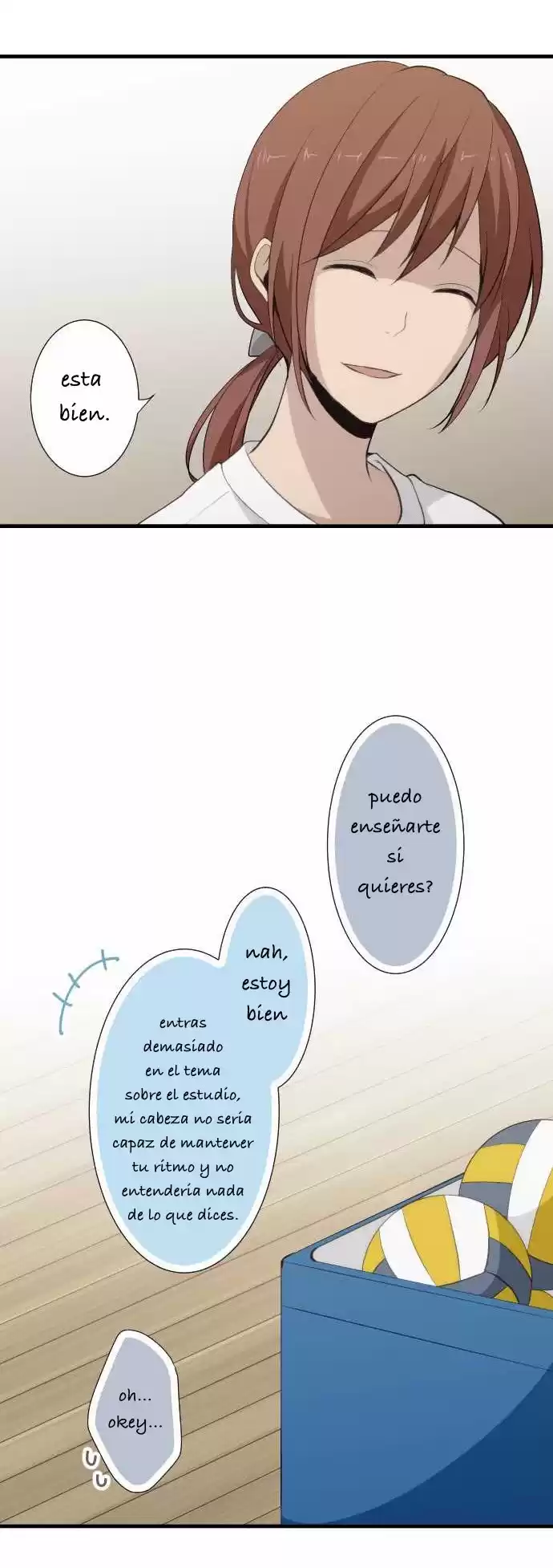 ReLIFE Capitulo 60: fuerte y diligente personalidad página 7