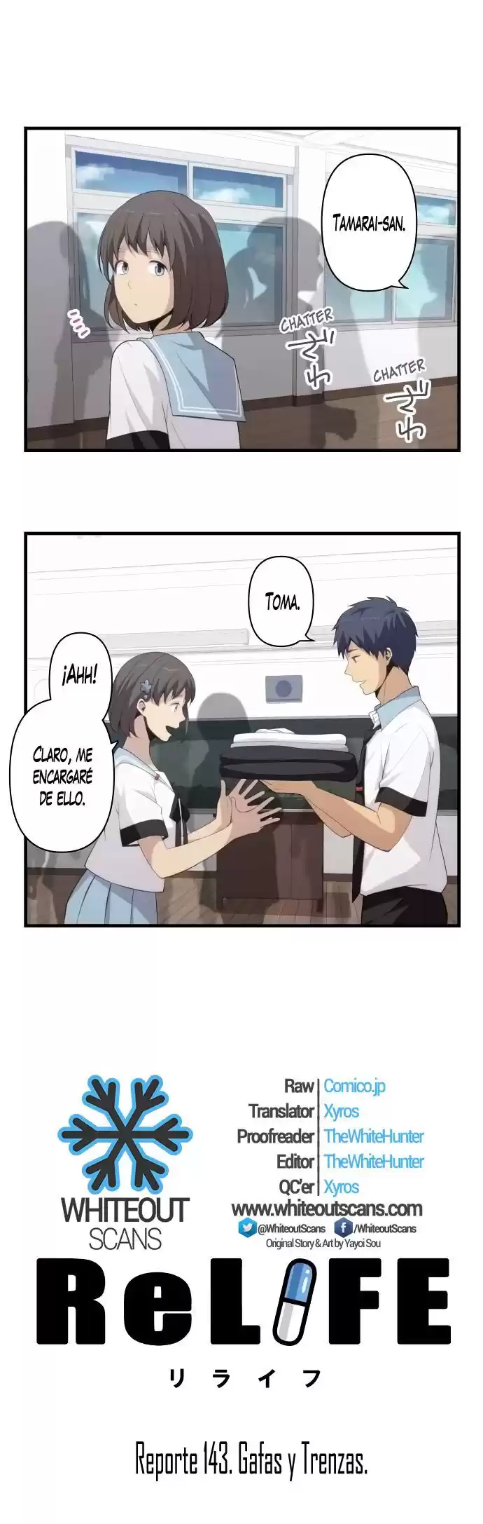 ReLIFE Capitulo 143: Gafas y Trenzas página 2