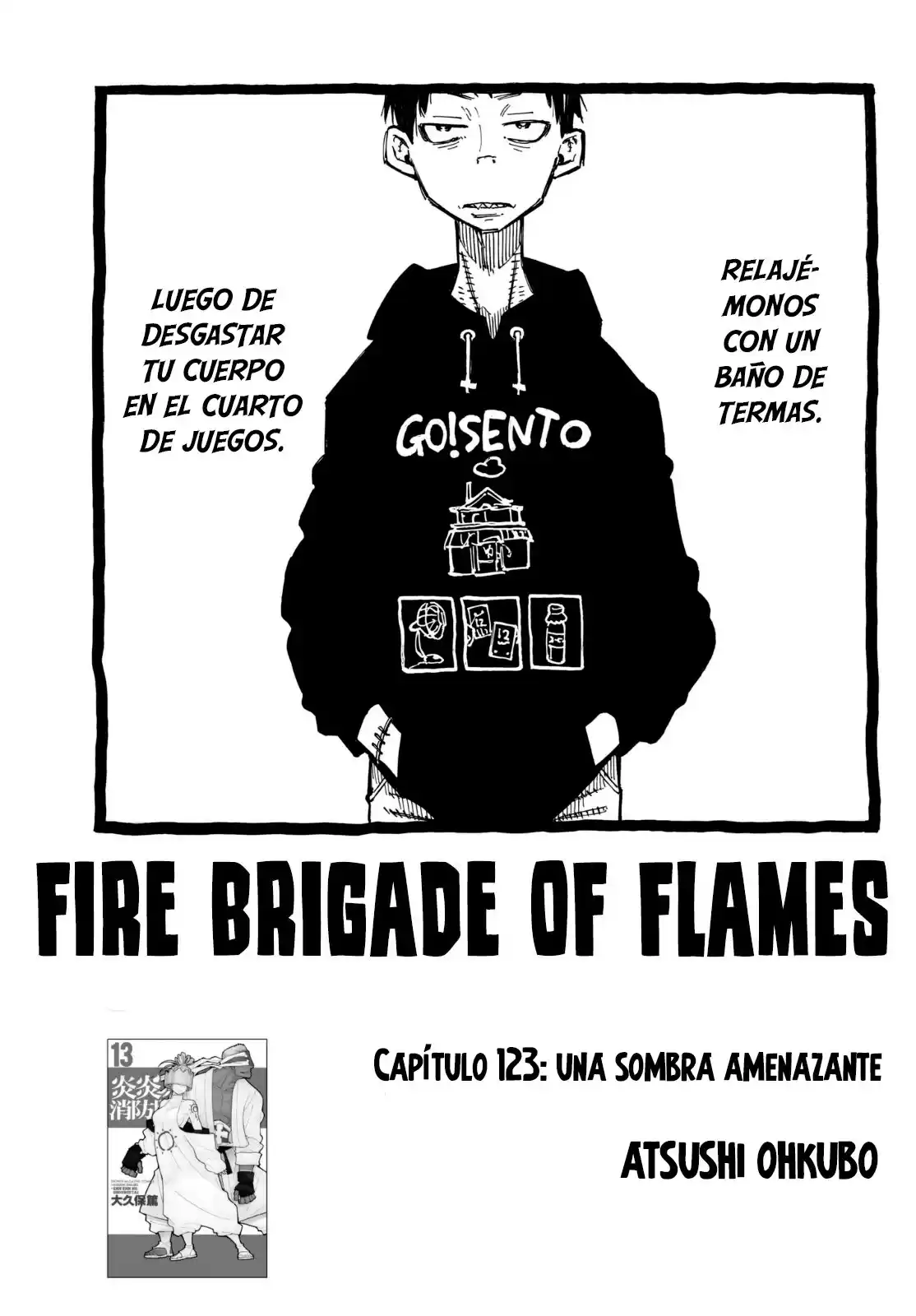 Enen no Shouboutai Capitulo 123: Una Sombra Amenazante página 3