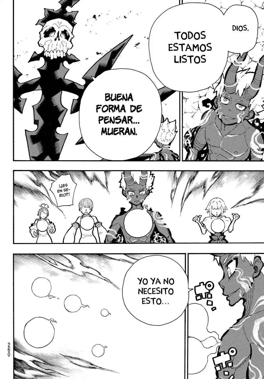 Enen no Shouboutai Capitulo 302 página 4