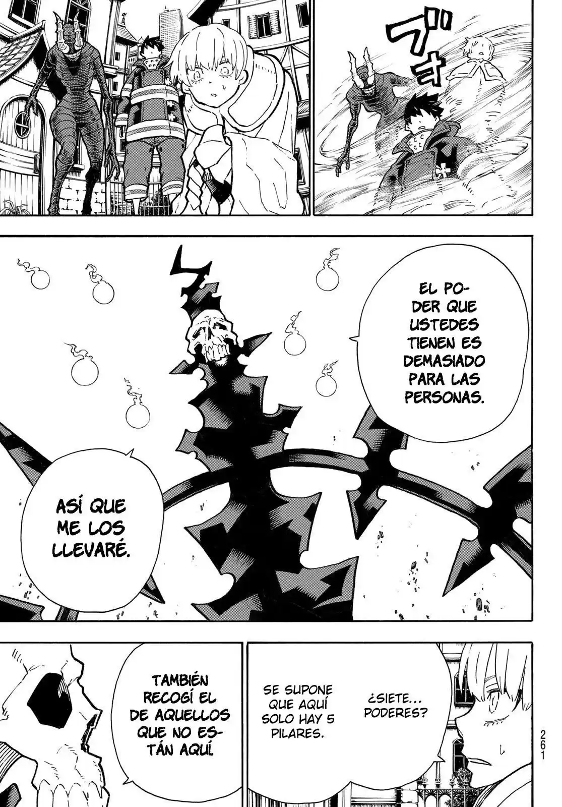 Enen no Shouboutai Capitulo 302 página 5