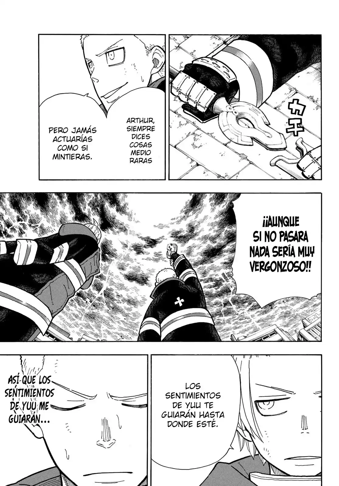 Enen no Shouboutai Capitulo 262: El Juramento Con La Espada página 4