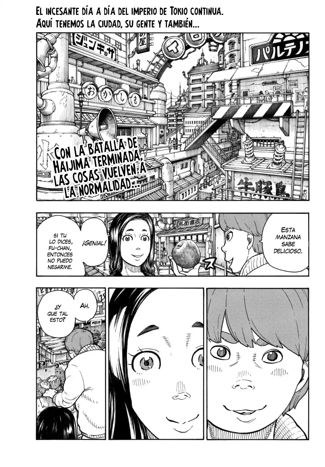 Enen no Shouboutai Capitulo 148: El sufrimiento de una mujer santa página 4