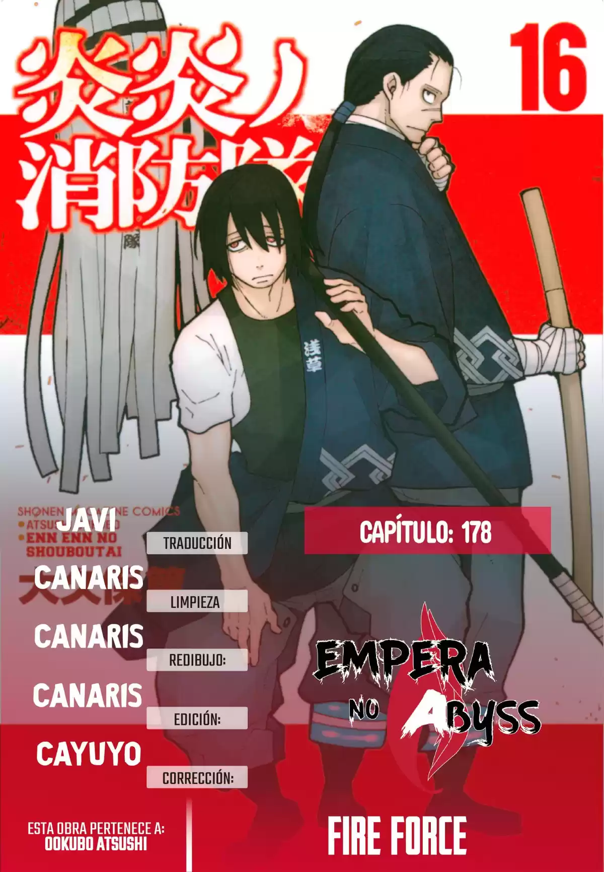 Enen no Shouboutai Capitulo 178: Cautivo página 1