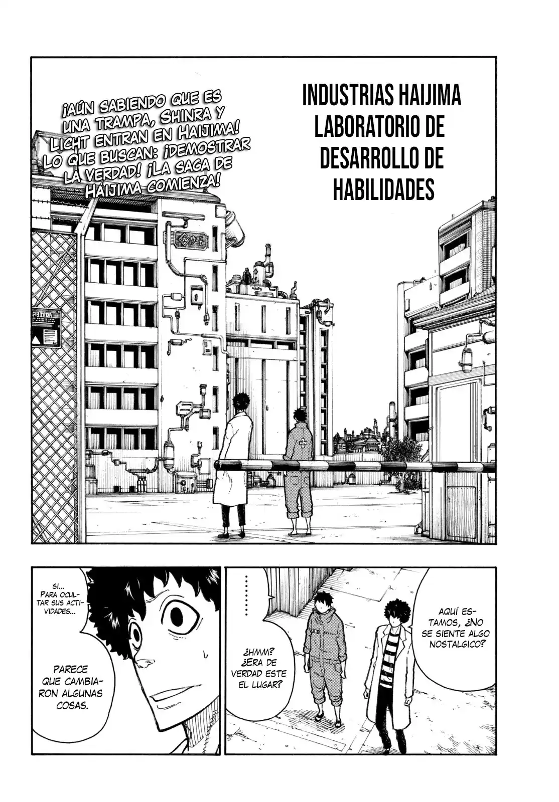 Enen no Shouboutai Capitulo 134: La Historia Del Jardin En Miniatura página 4