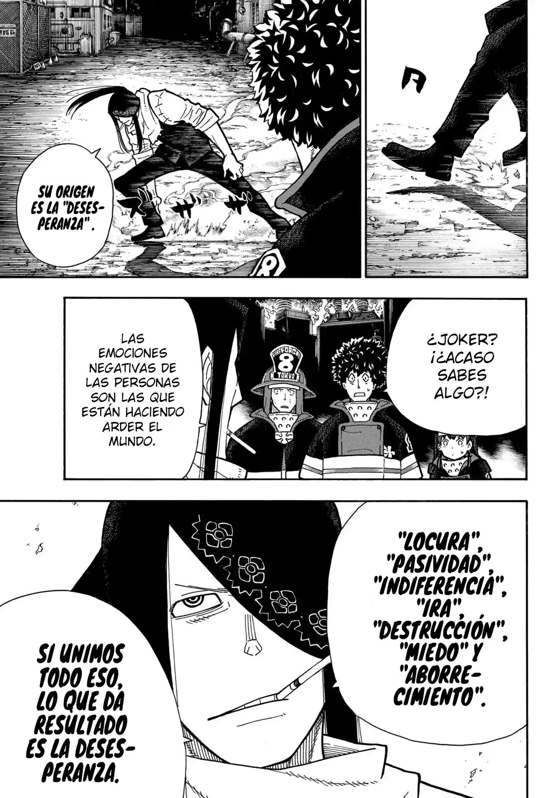 Enen no Shouboutai Capitulo 254: El Lugar Donde Está La Esperanza página 8