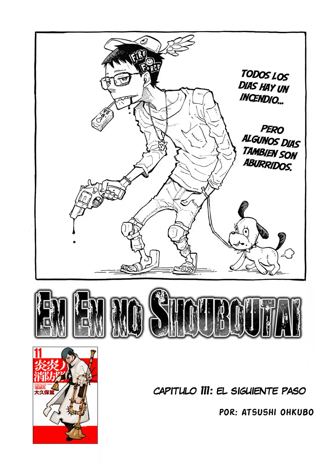 Enen no Shouboutai Capitulo 111: El Siguiente Paso página 3