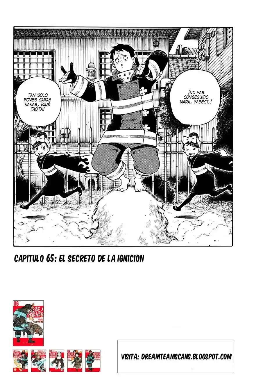 Enen no Shouboutai Capitulo 65: El secreto de la ignición página 3