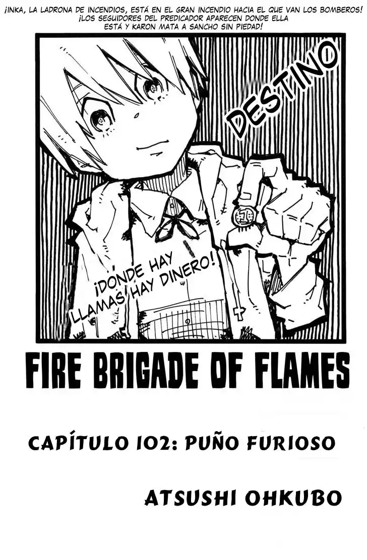 Enen no Shouboutai Capitulo 102: Puño furioso página 2