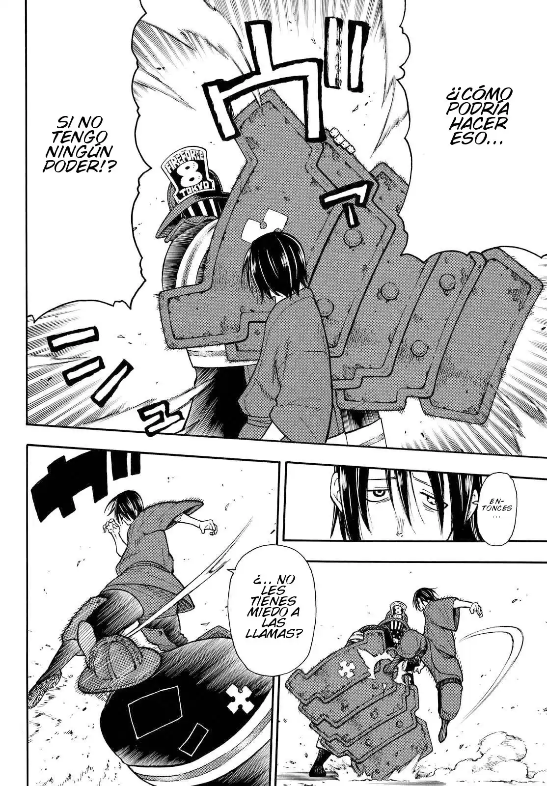 Enen no Shouboutai Capitulo 42: Obi VS Benimaru página 5