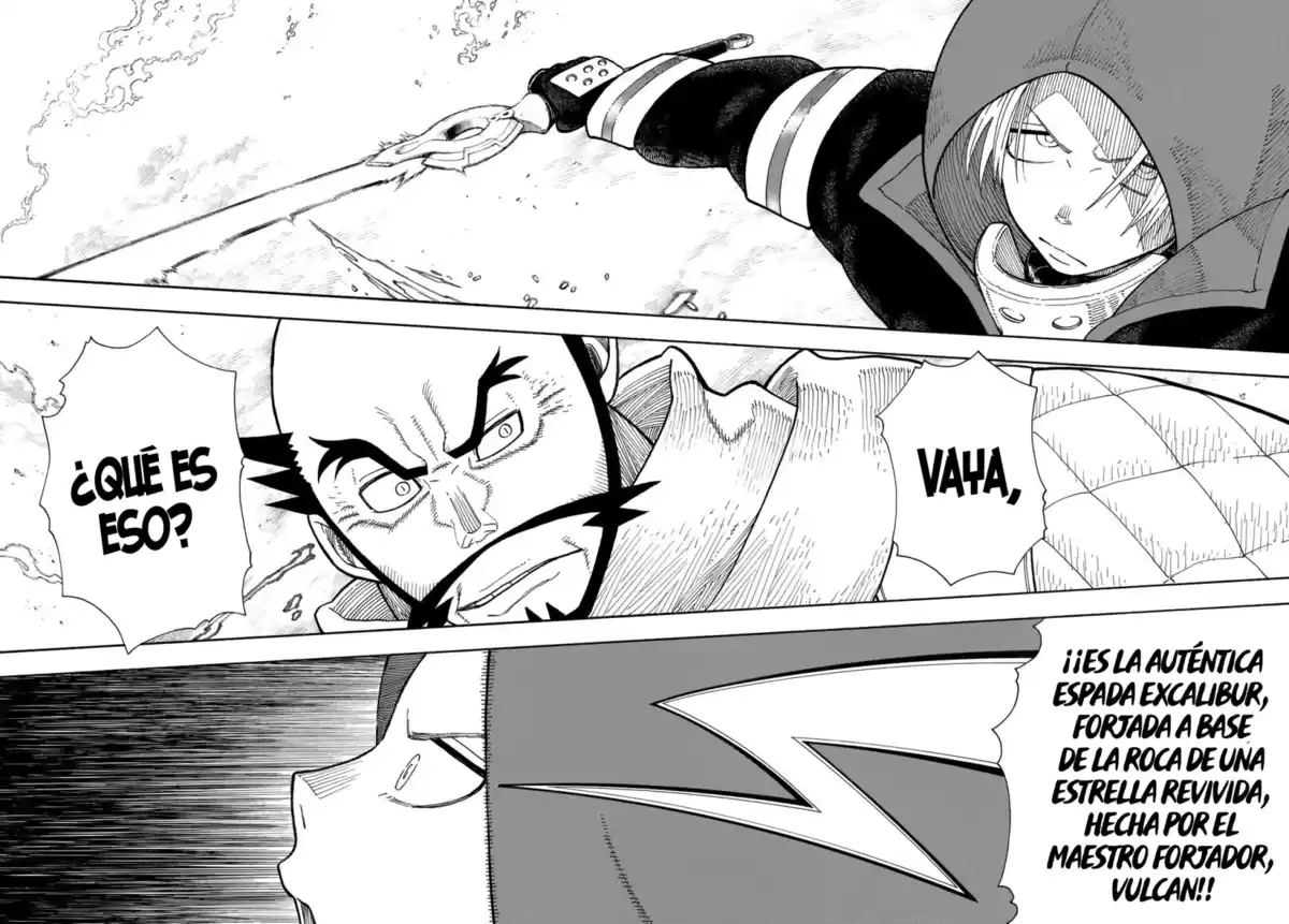 Enen no Shouboutai Capitulo 245: El Dragón vs El Caballero, La Revancha página 8