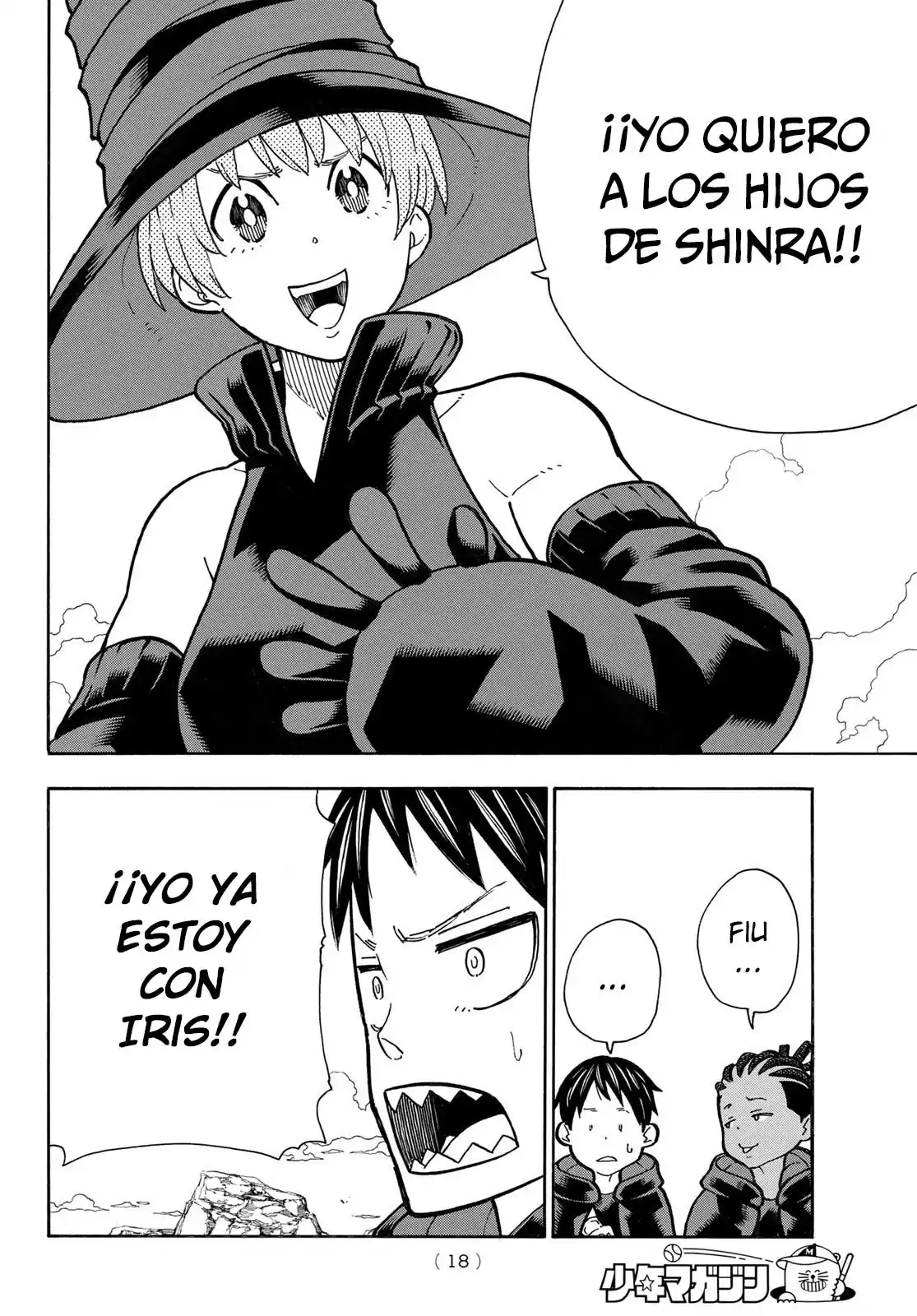 Enen no Shouboutai Capitulo 304 página 4