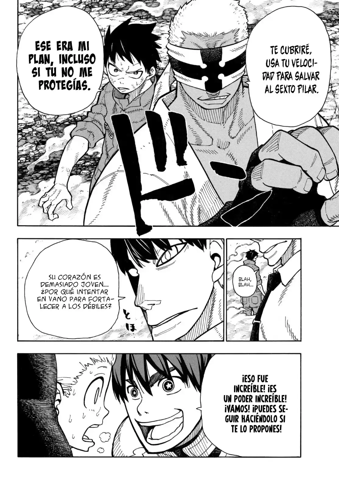 Enen no Shouboutai Capitulo 143: La Leyenda De la Legendaria Espada Sagrada página 6