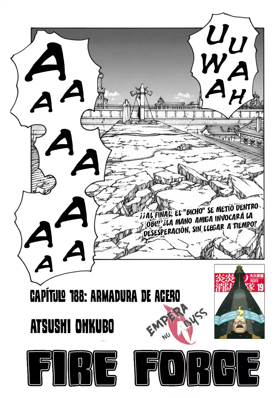 Enen no Shouboutai Capitulo 188: Armadura De Acero página 4