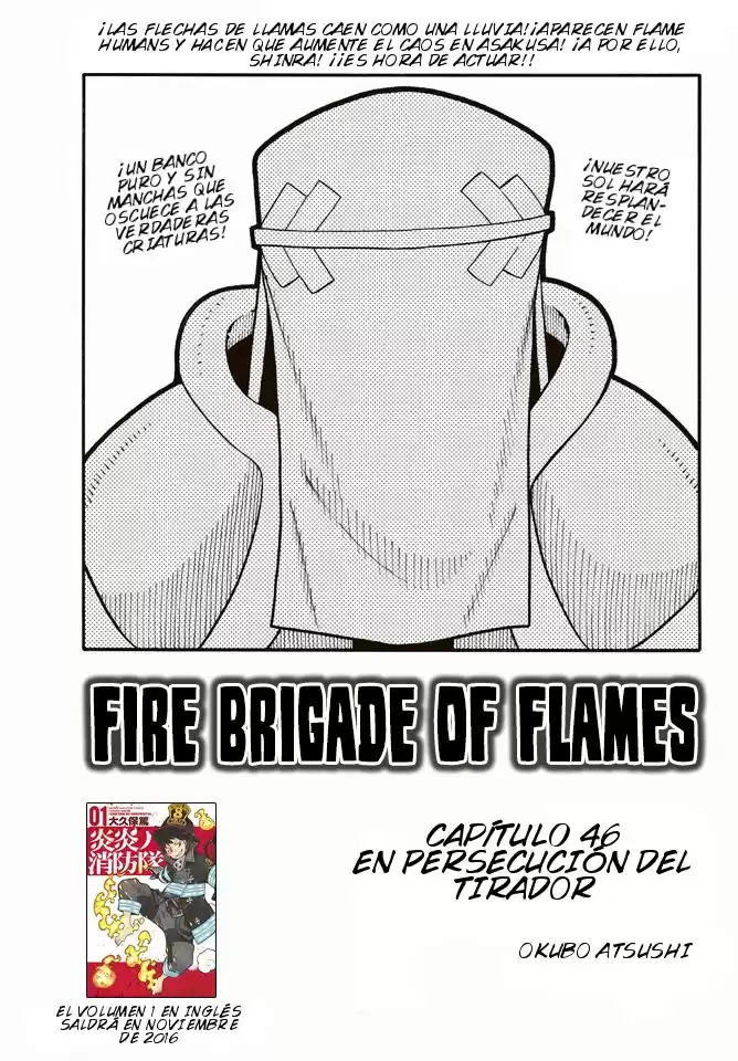 Enen no Shouboutai Capitulo 46: En persecución del tirador página 2