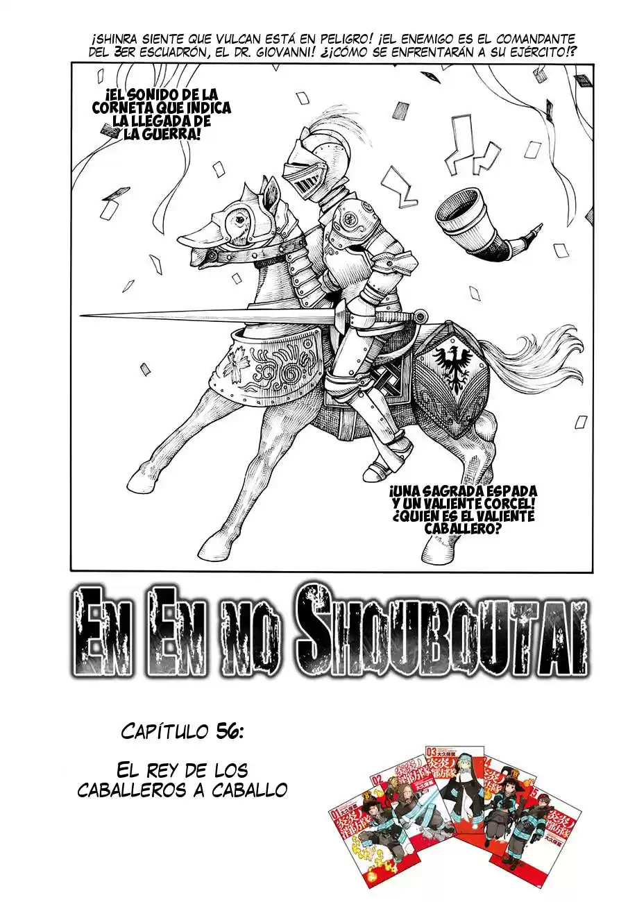 Enen no Shouboutai Capitulo 56: El rey de los caballeros a caballo página 2