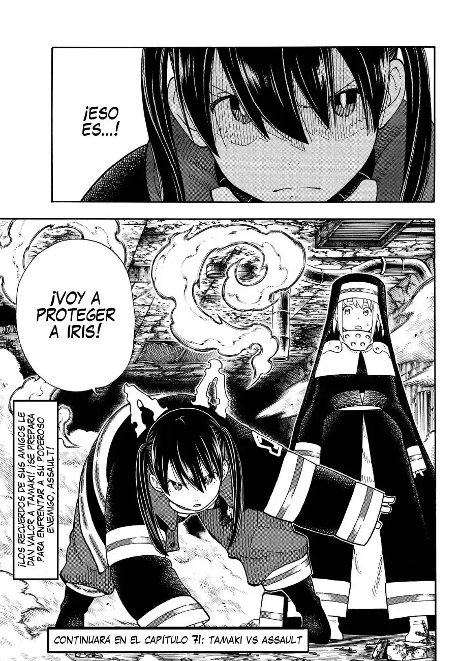 Enen no Shouboutai Capitulo 70: Algo que proteger página 19