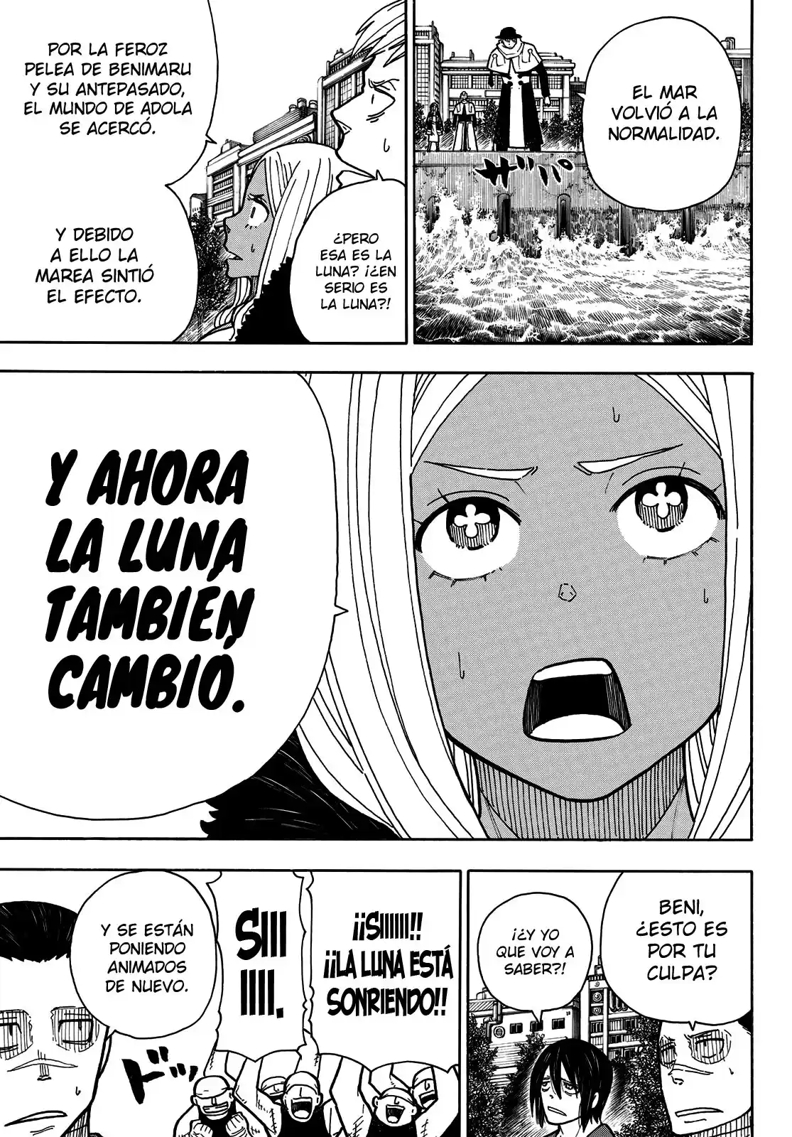 Enen no Shouboutai Capitulo 230: El Cataclismo Continúa página 4