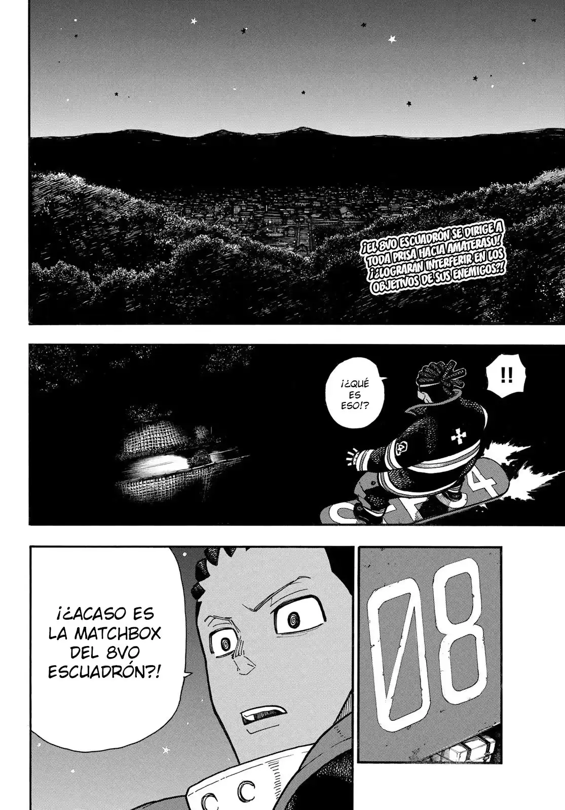 Enen no Shouboutai Capitulo 240: En El Centro Del Mundo página 4