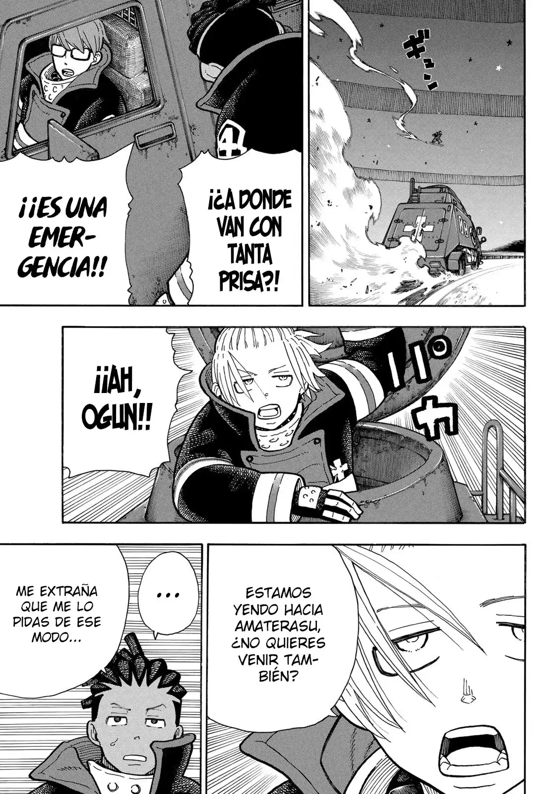 Enen no Shouboutai Capitulo 240: En El Centro Del Mundo página 5