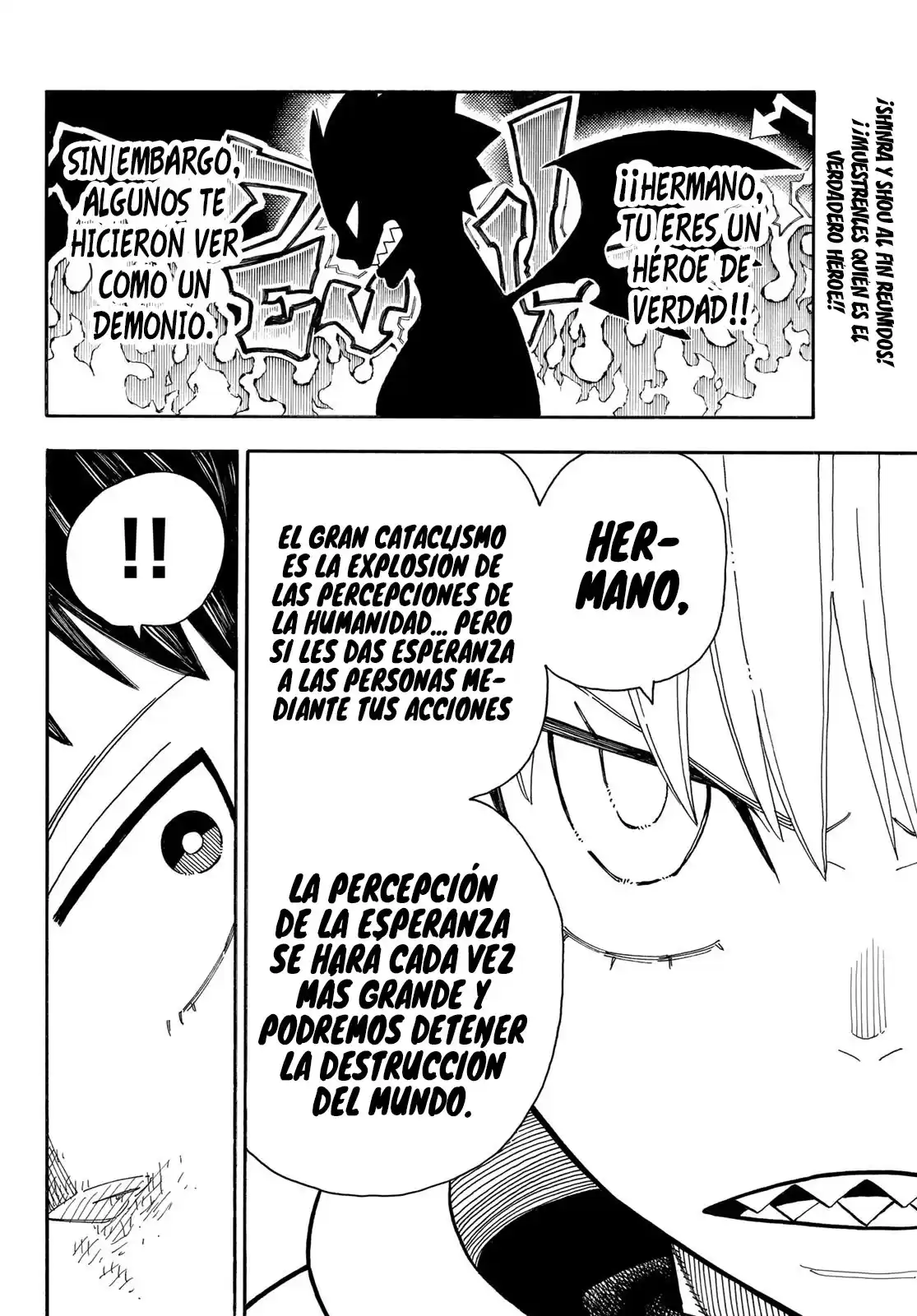 Enen no Shouboutai Capitulo 237: Héroe página 3