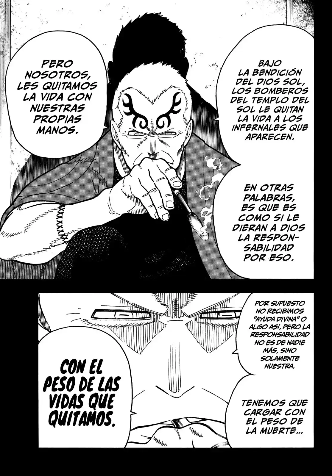 Enen no Shouboutai Capitulo 226: Después De Llevar La Carga página 4