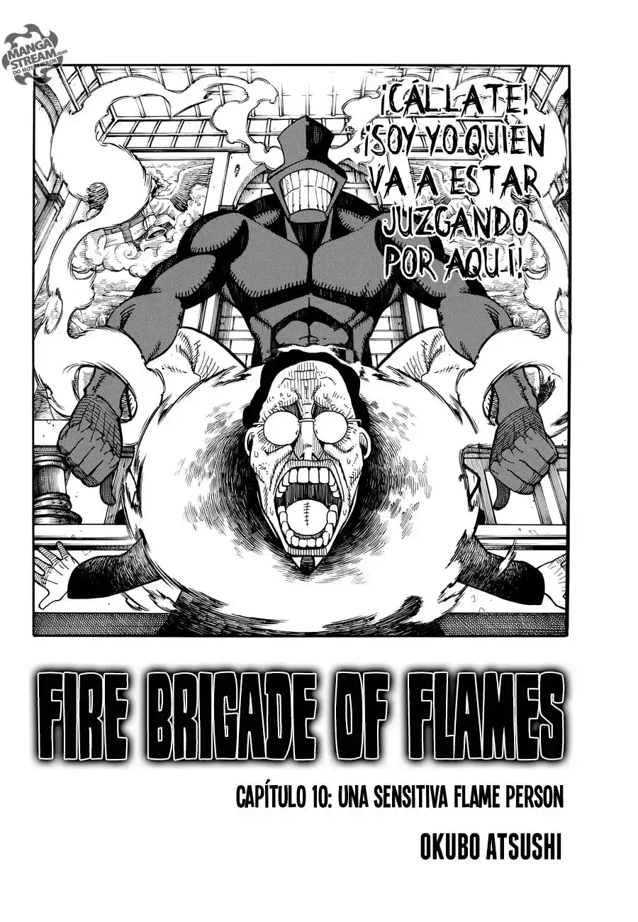 Enen no Shouboutai Capitulo 10: Una sensitiva Flame Person página 4